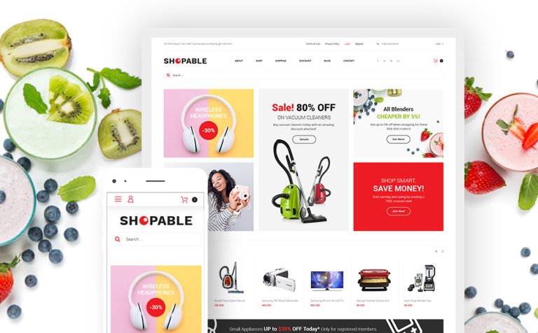 Shopable - Multiconcept Store Responsive WPML ready WooCommerce Template Big Screenshot Shopable - Multiconcept Store Responsive WooCommerce Theme New Screenshots BIG