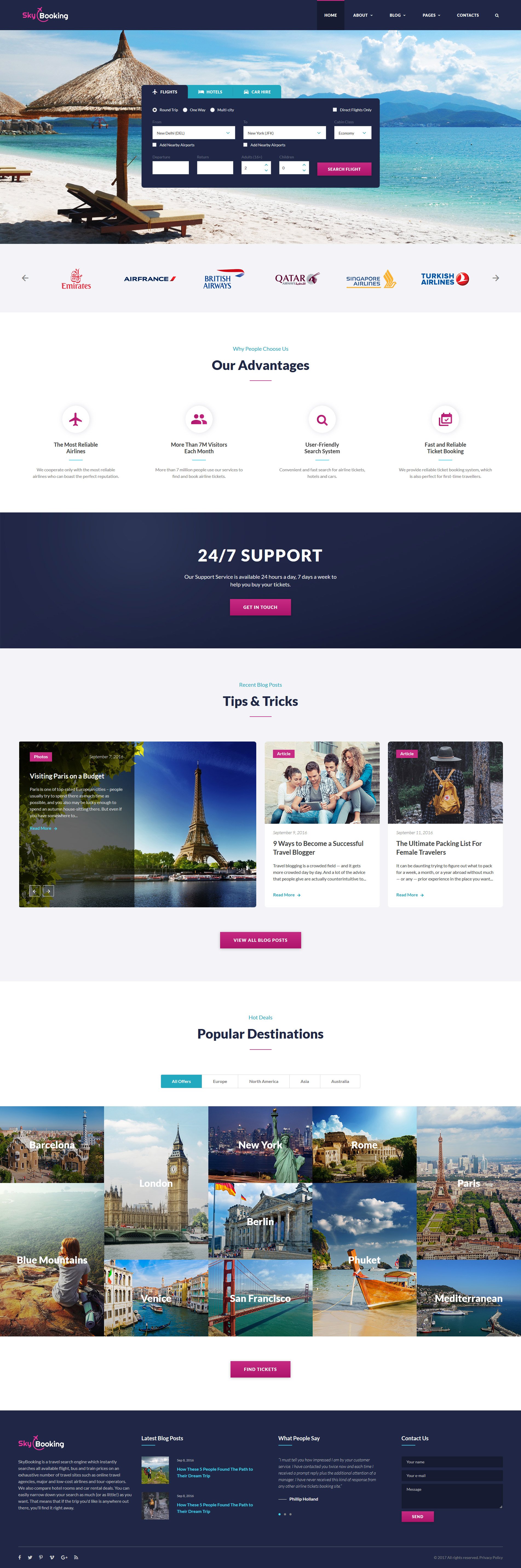 Sky Booking для сервиса онлайн-бронирования №61270