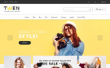 Twen - Fashion Store Responsive Responsywne Motyw PrestaShop Mały zrzut ekranu Twen - responsywny szablon PrestaShop 1.7 dla e-sklepu dla branży modowej