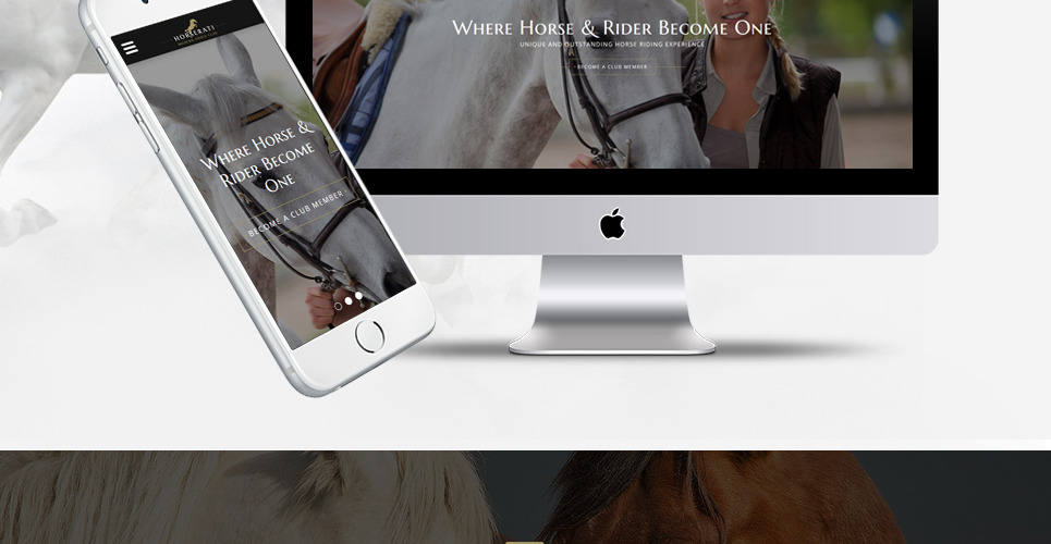 Horserati - Horse Club Multipage Website Template