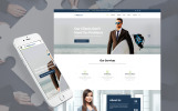 Consulente fiscale Bootstrap Modello Siti Web Screenshot piccolo Modello Siti Web Responsive #61343 "Consulente fiscale"