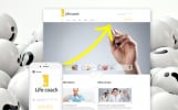 Life Coach Bootstrap joomla template Klein Screenshot Responsive Joomla Template over Life coach