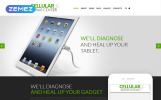 Mobile Repair Service Responsive Joomla Theme Kleiner Screenshot Responsive Joomla Vorlage für Handy Reparaturservice