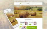 Rich Harvest - Ferme d'agriculture Bootstrap Modèle web Petite capture d'écran "Rich Harvest - Ferme d'agriculture" modèle web adaptatif