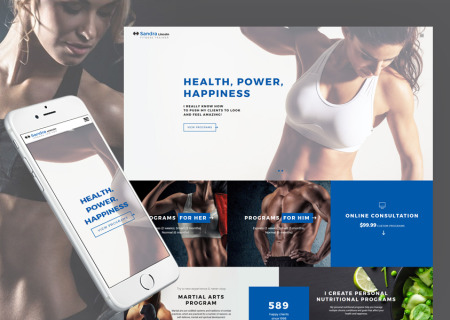 Sandra Lincoln - Personal Fitness Trainer Responsive