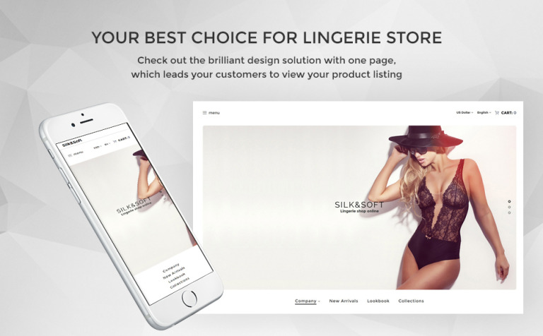 Silk & Soft - Underwear & Lingerie Online Store Responsive OpenCart Theme Big Screenshot Silk & Soft - Underwear & Lingerie Online Store OpenCart Template New Screenshots BIG