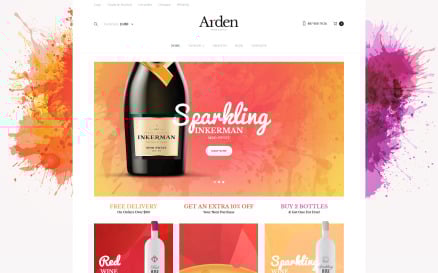 Food & Drink VirtueMart Template