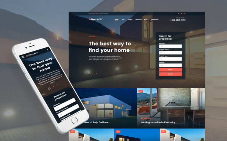Real Estate Agency Bootstrap Website Theme Big Screenshot Real Estate Agency Responsive Website Template New Screenshots BIG