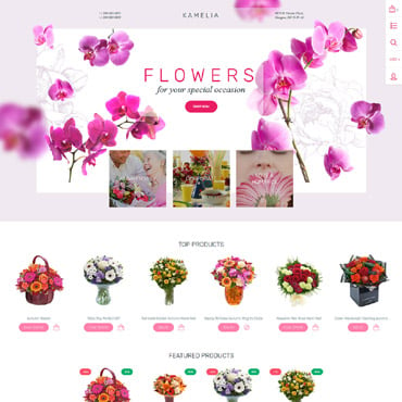 Flower Online Shopify Themes 62003