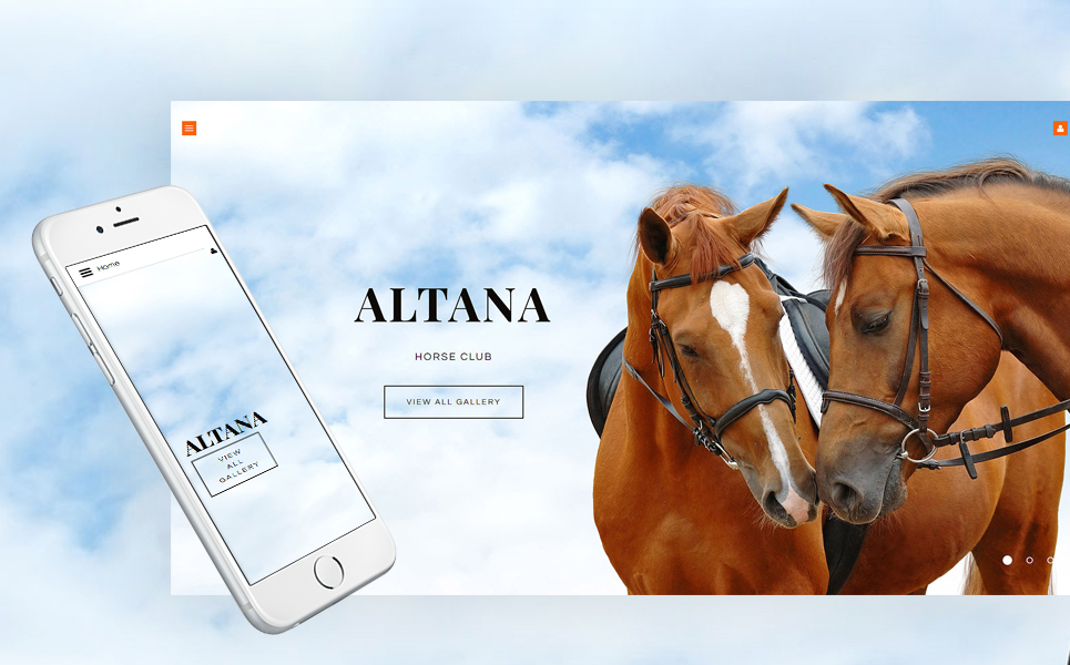 Horse Responsive Joomla Template New Screenshots BIG