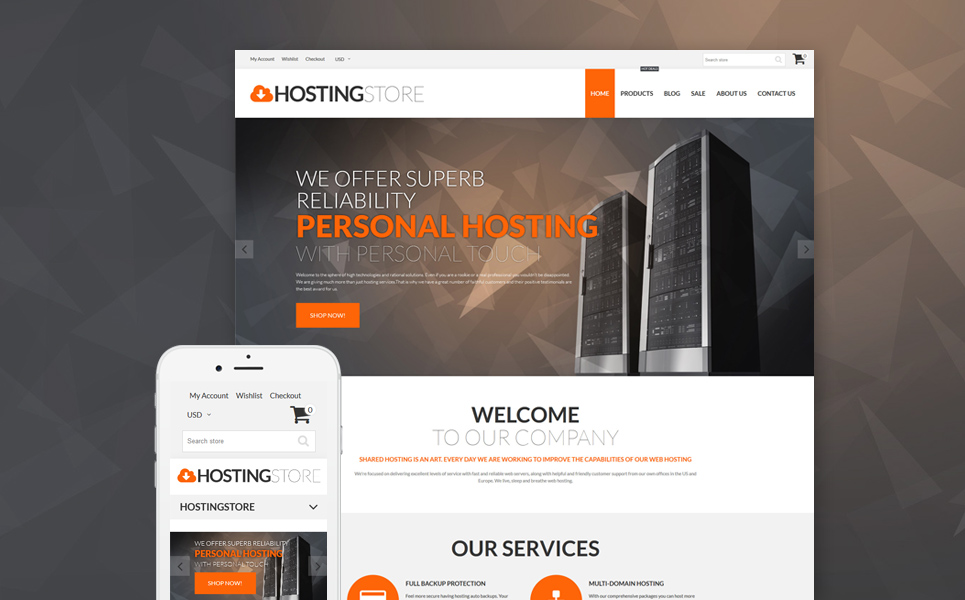 Hosting Store - Hosting & Software Shopify Theme New Screenshots BIG