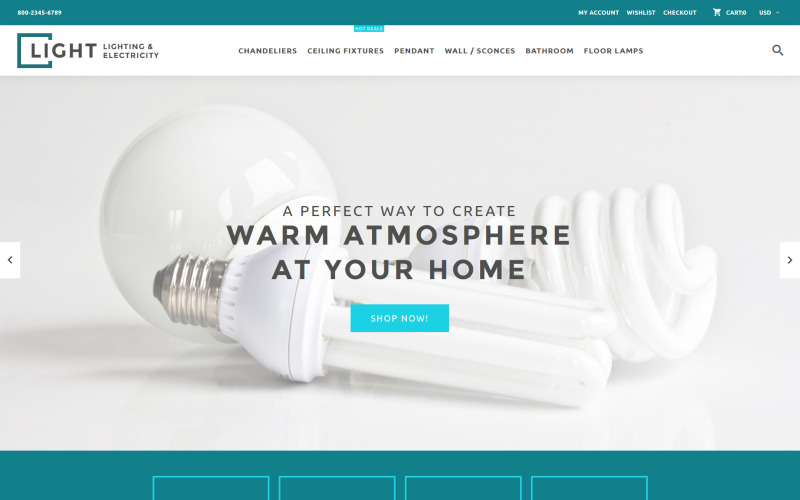 Light - Lighting & Electricity Shopify Theme