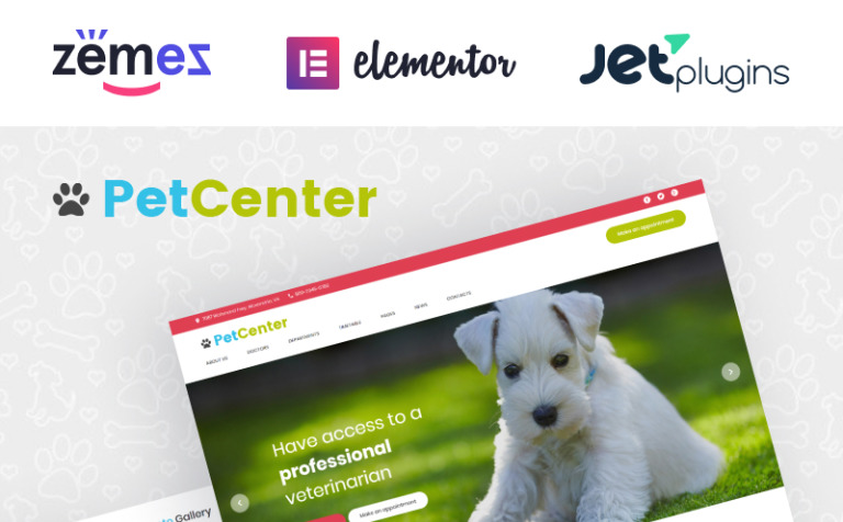 PetCenter - Animals & Pets Responsive WordPress Theme