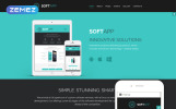 Software Company Bootstrap Joomla Vorlage Kleiner Screenshot Responsive Joomla Vorlage für Softwarefirma