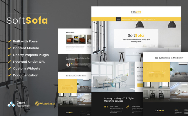 Soft Sofa - Furniture & Manufacturing Company WPML ready WordPress Theme Big Screenshot Soft Sofa - Furniture & Manufacturing Company WordPress Theme New Screenshots BIG