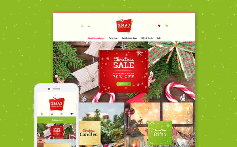 Xmas - Christmas Gifts Store Responsive Responsive Magento Theme Big Screenshot Xmas - Christmas Gifts Store Responsive Magento Theme New Screenshots BIG