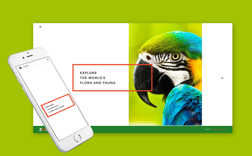 Zoo - Flora & Fauna Responsive Joomla Template New Screenshots BIG