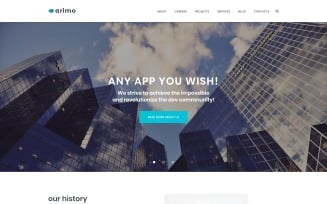 Arimo - Software and App Development WordPress Theme