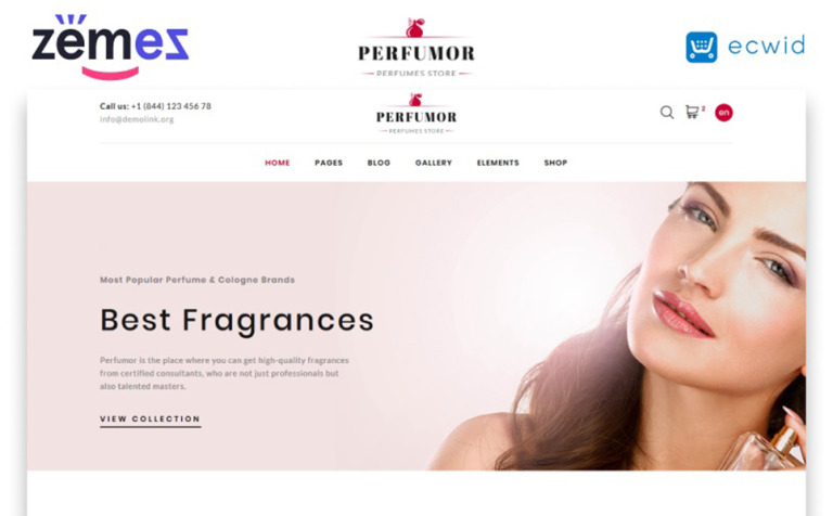 Perfumes Shop - Cosmetics Store Multipage Responsive Website Theme Big Screenshot Perfumes Shop - Cosmetics Store Multipage Website Template New Screenshots BIG