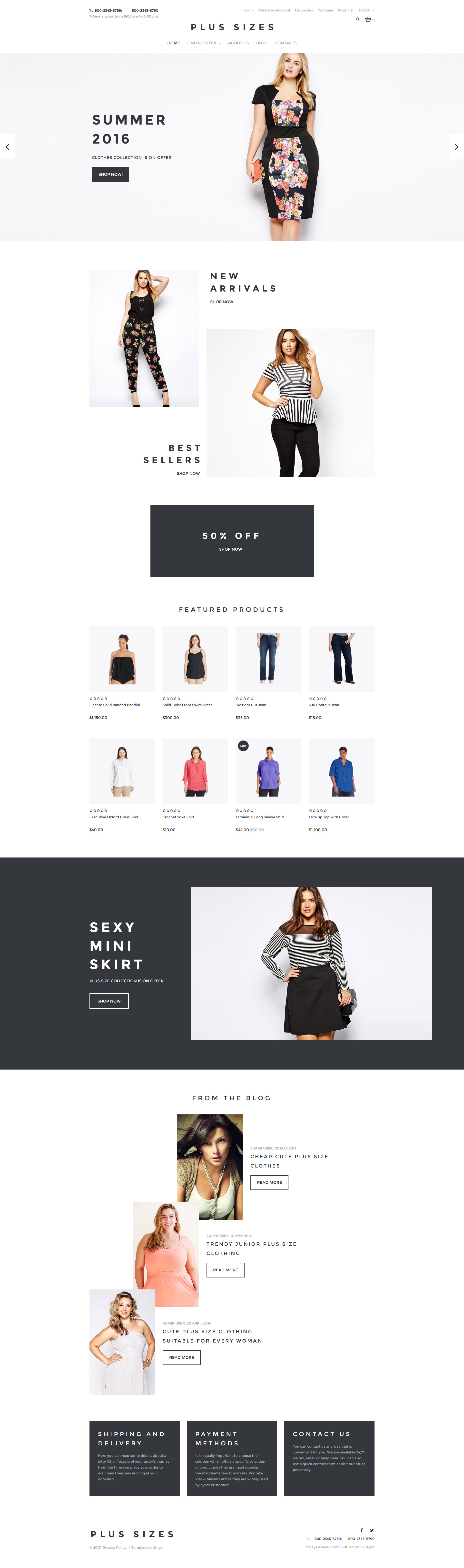 Thème VirtueMart pour boutique de mode #62165 - screenshot