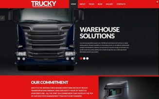 Trucky - Transportation Responsive Joomla Template