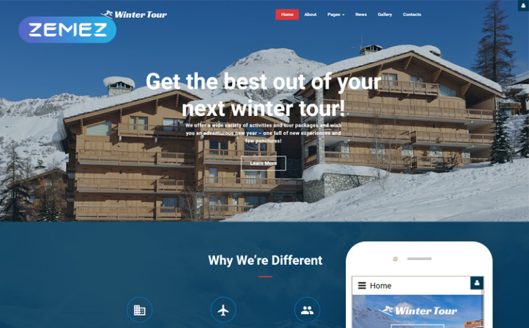 Winter Tour - Travel Agency Responsive Bootstrap Joomla Template Big Screenshot Winter Tour - Travel Agency Responsive Joomla Template New Screenshots BIG