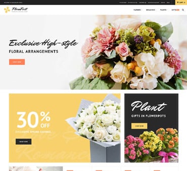 Bloem-, bloemisten-, bloemisten-, bloemisten-, bloemist- en bedrijfs- en dienstenwebsites. Magento 2.1 62284