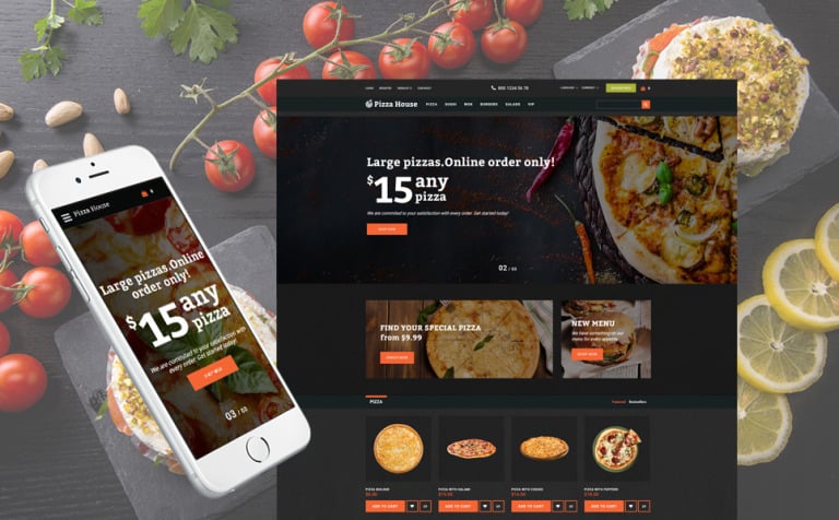 Fooder - Pizza Restaurant With Online Ordering System Responsive OpenCart Theme Big Screenshot Fooder - Pizza Restaurant With Online Ordering System OpenCart Template New Screenshots BIG