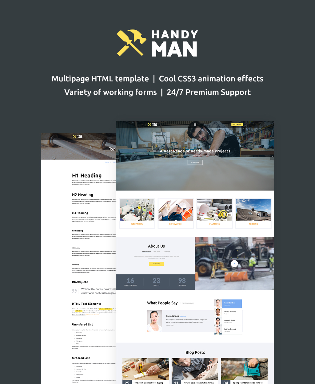 Handyman Multipage №62262