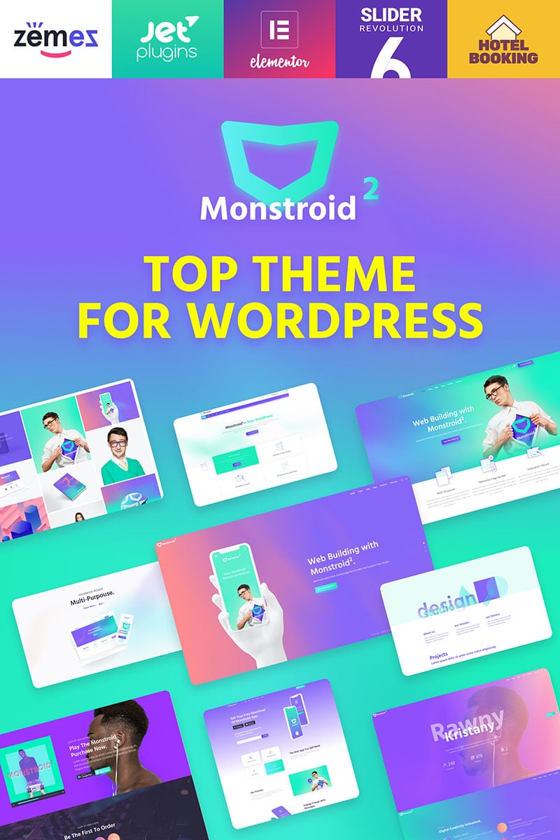 Monstroid2 - Multipurpose WordPress Theme