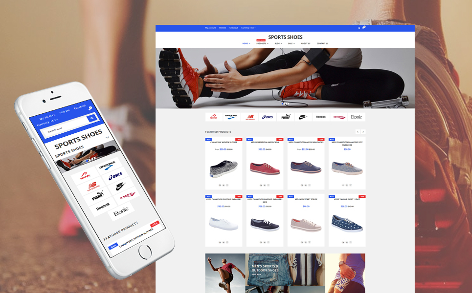 Sport Shoes - Responsive Shopify Theme New Screenshots BIG