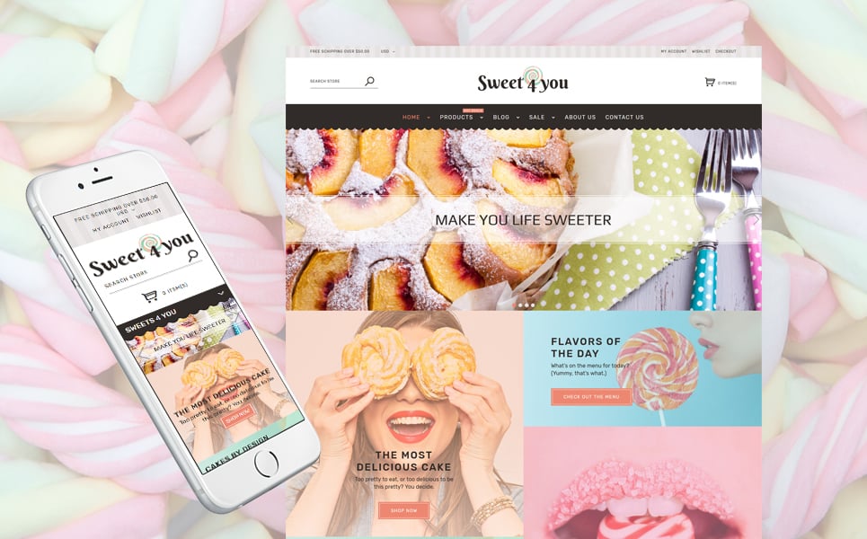 Sweet Shop Responsive Shopify Theme New Screenshots BIG