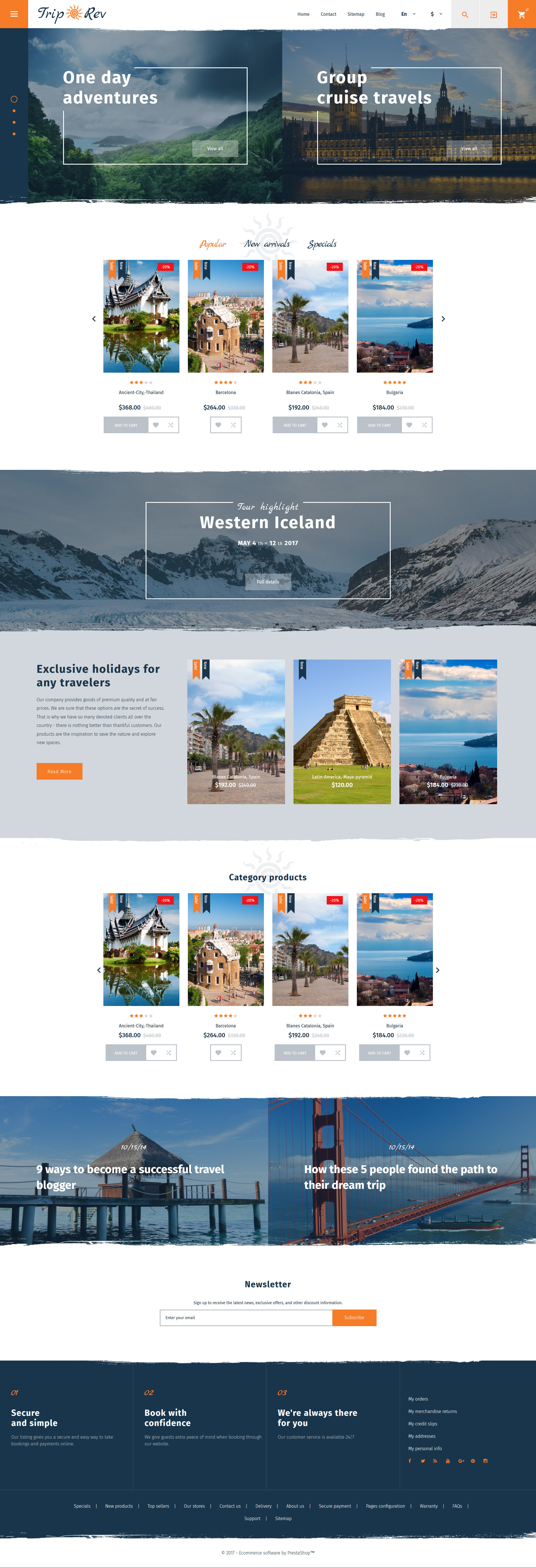 TripRev - Travel Responsive №62261 - скриншот