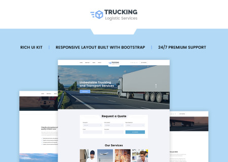 Logistics & Transportation Services  HTML