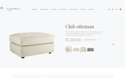 Eveprest - Furniture Store PrestaShop Theme
