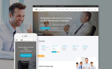 Business Bootstrap web sitesi şablon Küçük Ekran Görüntüsü Responsive İş Servisleri Web Sitesi Şablonu
