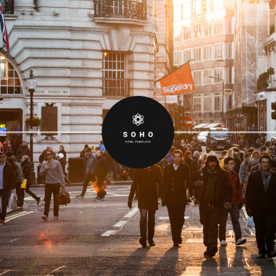 Soho - Photo Portfolio Website Template Website Template