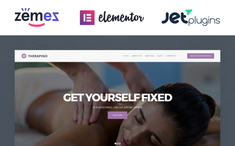 Therapino - Physical Therapy WPML ready WordPress Template Big Screenshot Therapino - Physical Therapy WordPress Theme New Screenshots BIG