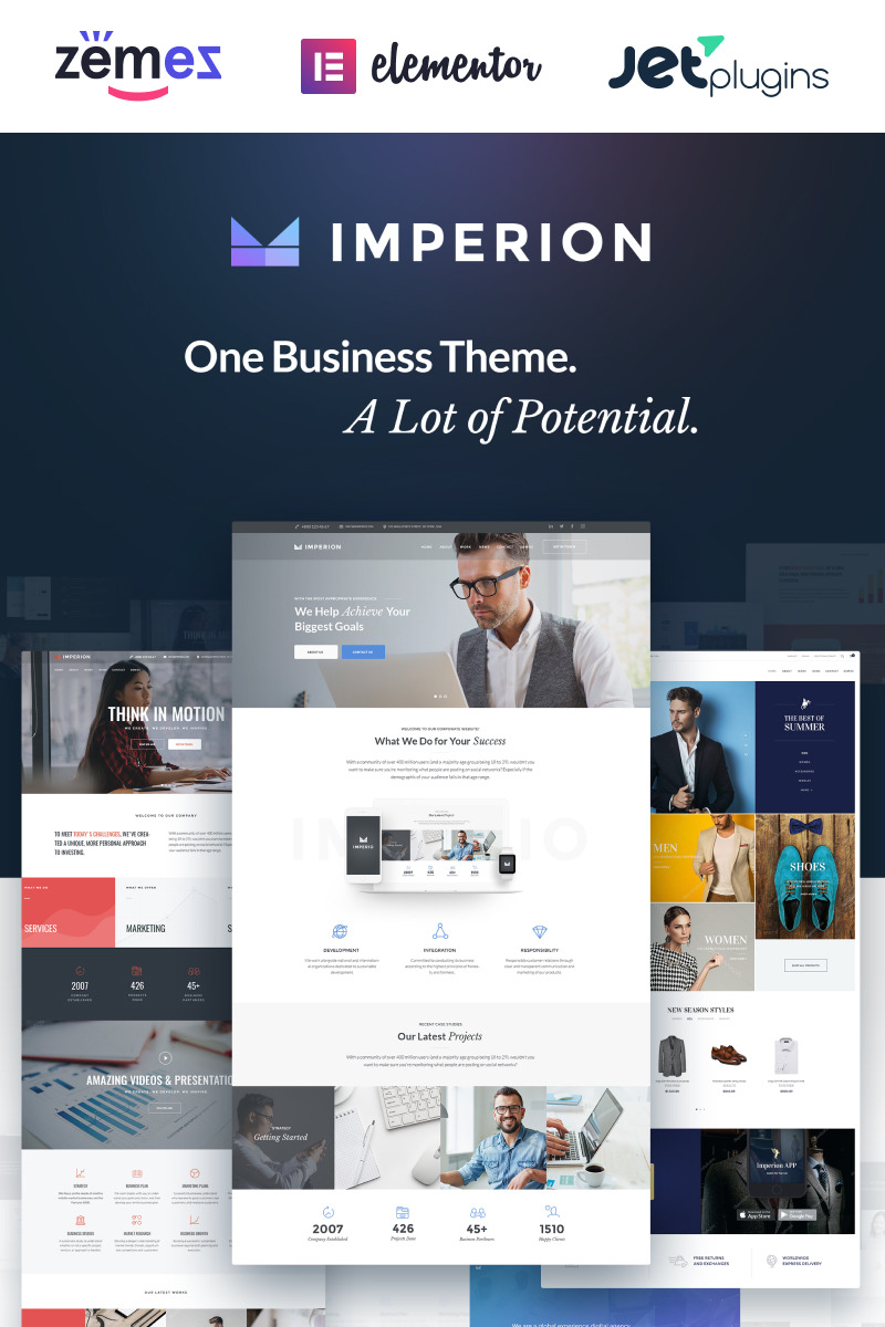 template 3 business free bootstrap Theme WordPress Business Marketing