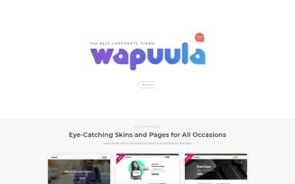 Wapuula - Multipurpose Corporate WordPress theme