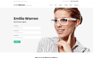 Emilia Warren - Real Estate WordPress Theme