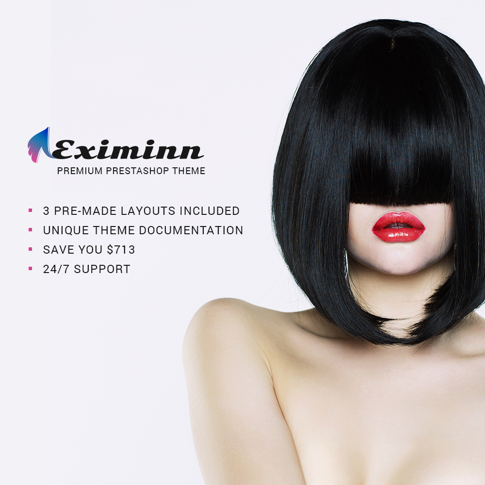 "Eximinn Responsive" - адаптивний PrestaShop шаблон №63339 - скріншот