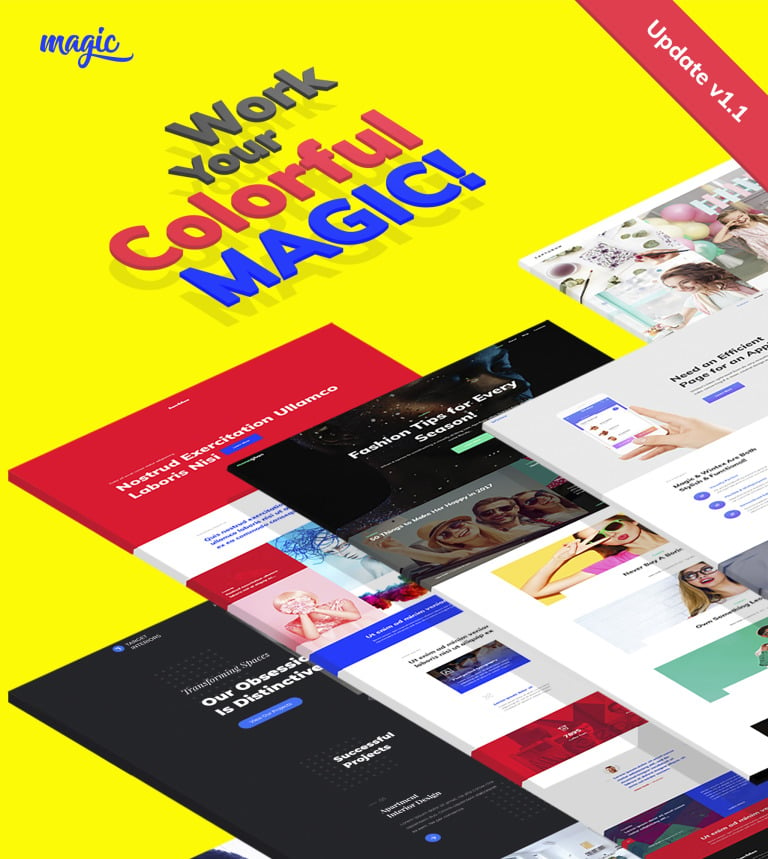 Magic - Multipurpose Creative WordPress Theme