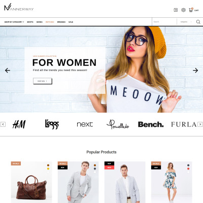 Tema de PrestaShop para Sitio de Tienda de Ropa #63338