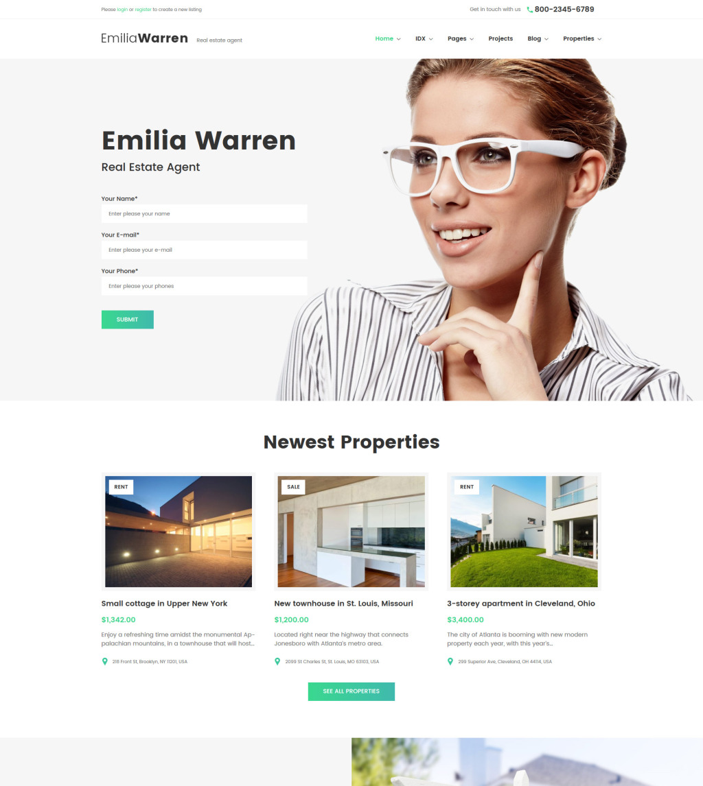 Demoversion Von Der WordPress Vorlage 63386