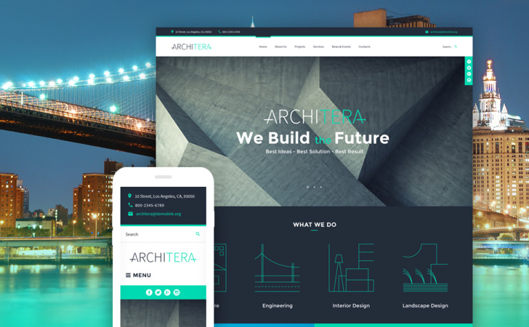 Architera - Architecture Firm Responsive Responsive WordPress Theme Big Screenshot Architera - Architecture Firm Responsive WordPress Theme New Screenshots BIG