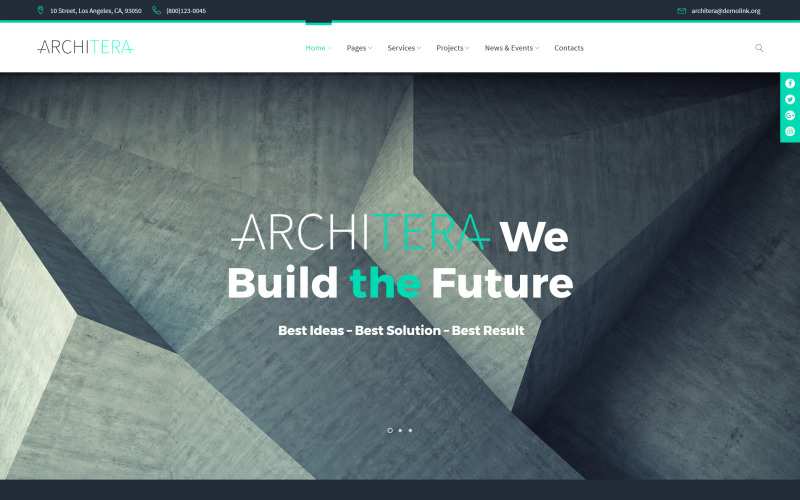 Architera - Architecture Firm Responsive WordPress Theme