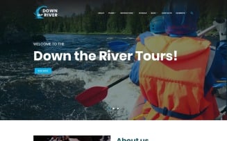 Down River - Rafting & Kayaking WordPress Theme