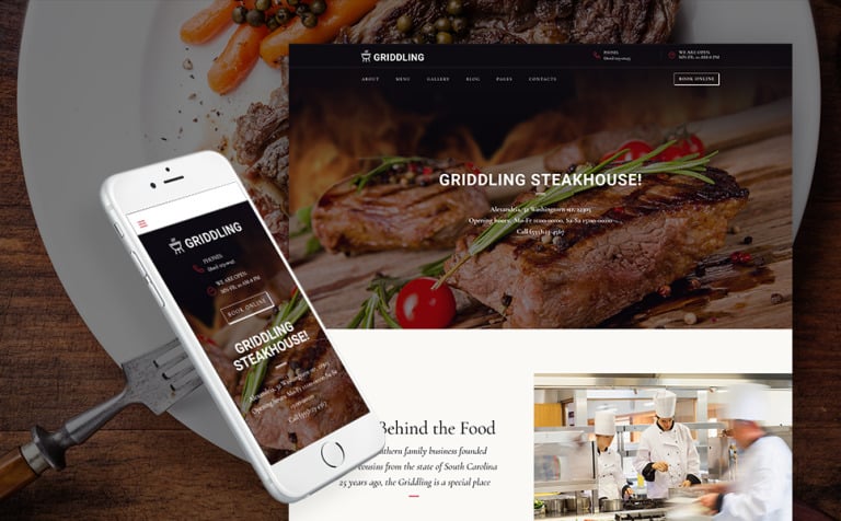 Griddling - Meat & Barbecue Restaurant WPML ready WordPress Theme Big Screenshot Griddling - Meat & Barbecue Restaurant WordPress Theme New Screenshots BIG