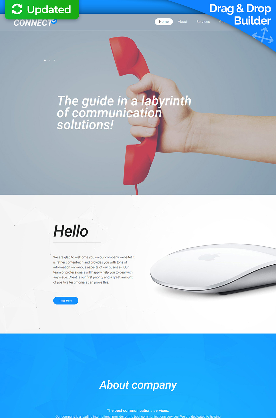 ISP Responsive Moto CMS 3 Template New Screenshots BIG